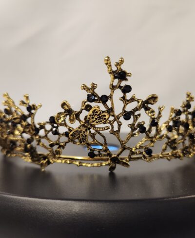 Midnight Dragonfly Tiara