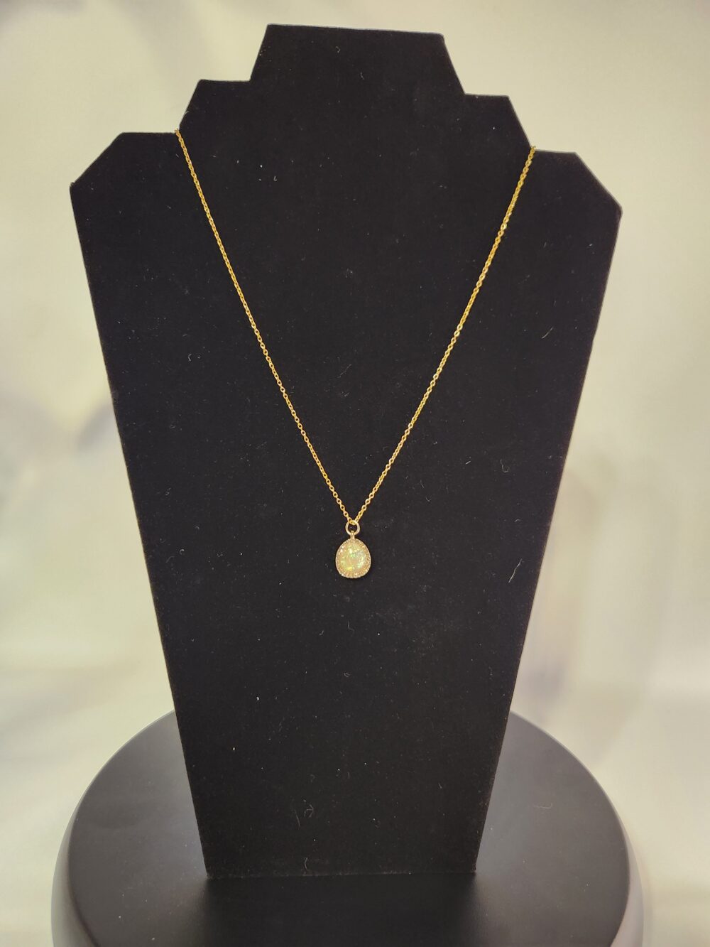 Fire Opal Necklace