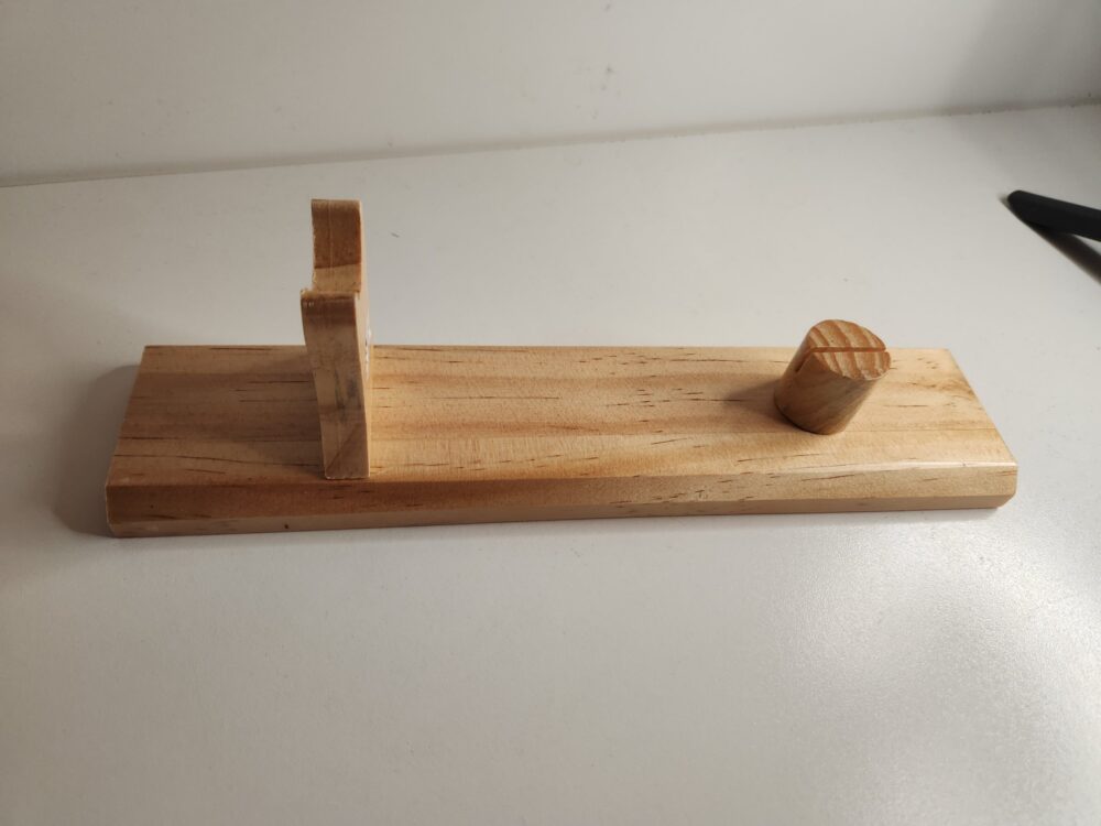 UNFINISHED KNIFE DISPLAY