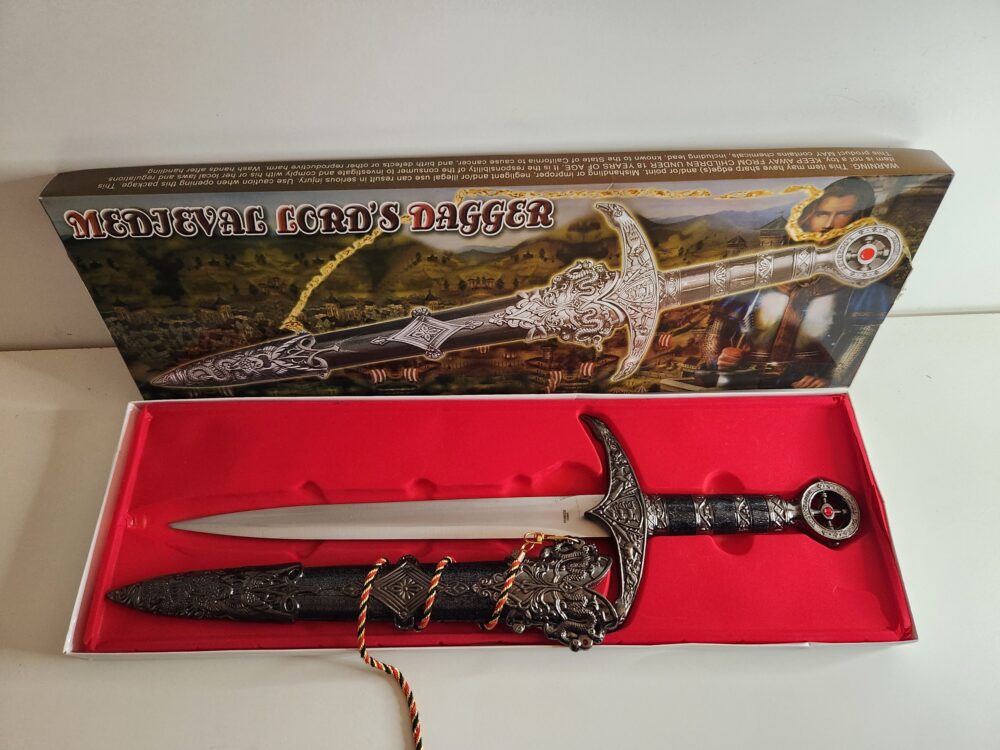 17.5" MEDIEVAL LORD'S DAGGER