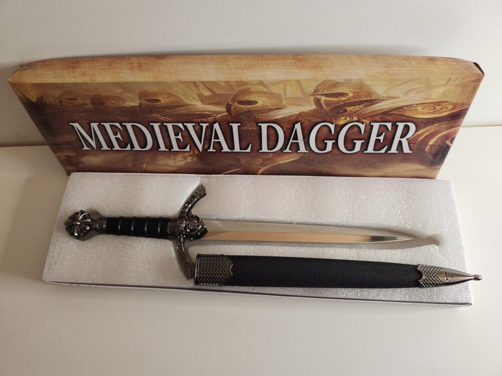 13.75" SKULL WARRIOR DAGGER