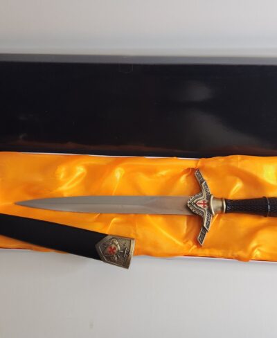14.75" GOLD ARMOR DAGGER