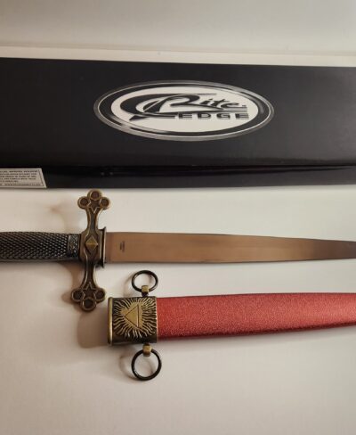 15" RED MASONIC DAGGER